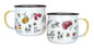 Bee Friendly Flowers - Enamel Mug