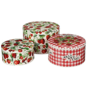 Strawberries  Cake Tins - Tigerlily Gift Store