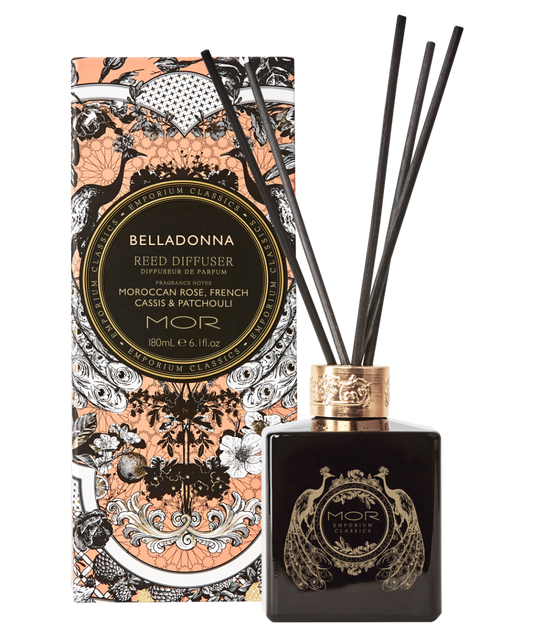 Belladonna Reed Diffuser Set 180ml - Tigerlily Gift Store