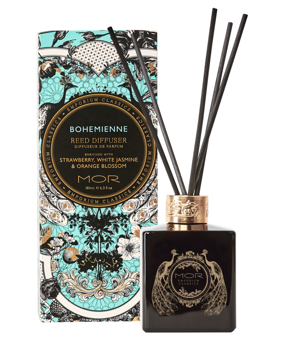 Bohemienne Reed Diffuser Set 180ml - Tigerlily Gift Store