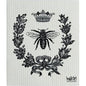 Florence Dish Cloth - Black French Bee