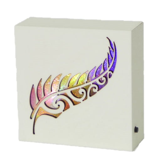 Silver Fern Cream LED Block