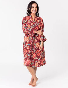 KIMONO Lily Red-Floressents - Tigerlily Gift Store