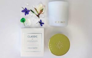 Classic Candle - Fresh Water - Tigerlily Gift Store