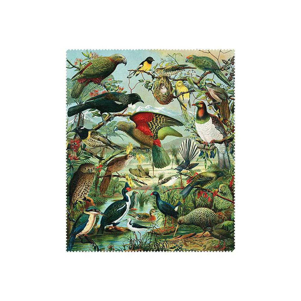 Botanical Collection Lens Cloths -Birds - Tigerlily Gift Store