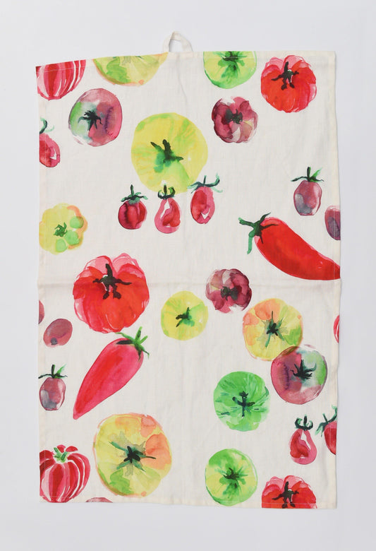 Market Garden Tea Towel - Tigerlily Gift Store