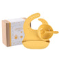 Mustard Silicone Feeding Set 3 Piece