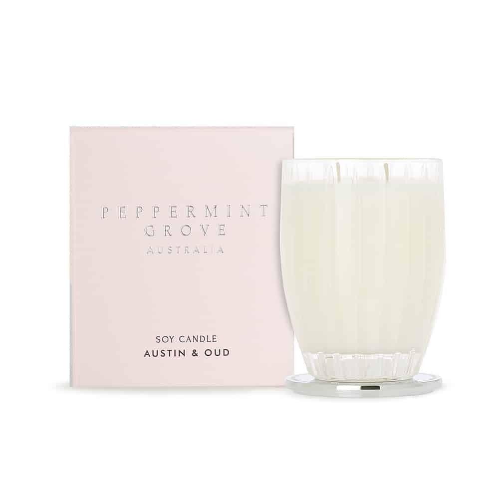 Austin & Oud Soy Candle