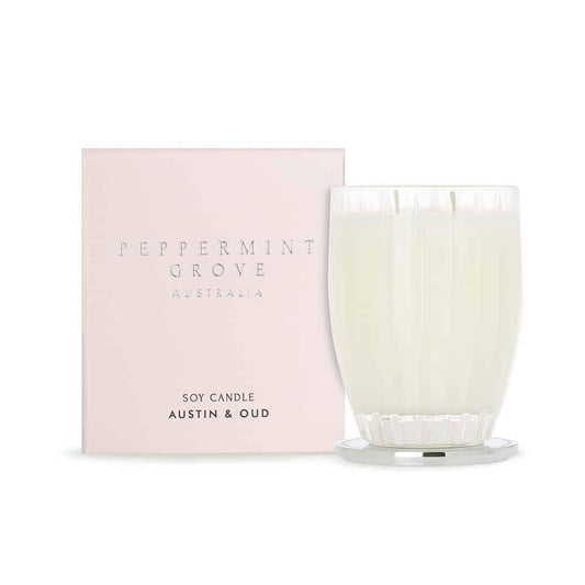 Austin & Oud Soy Candle