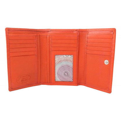 Ava Ladies Wallet: Orange