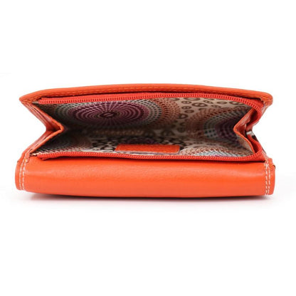 Ava Ladies Wallet: Orange