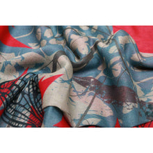 Load image into Gallery viewer, Animal Merino Silk Designer Scarf
